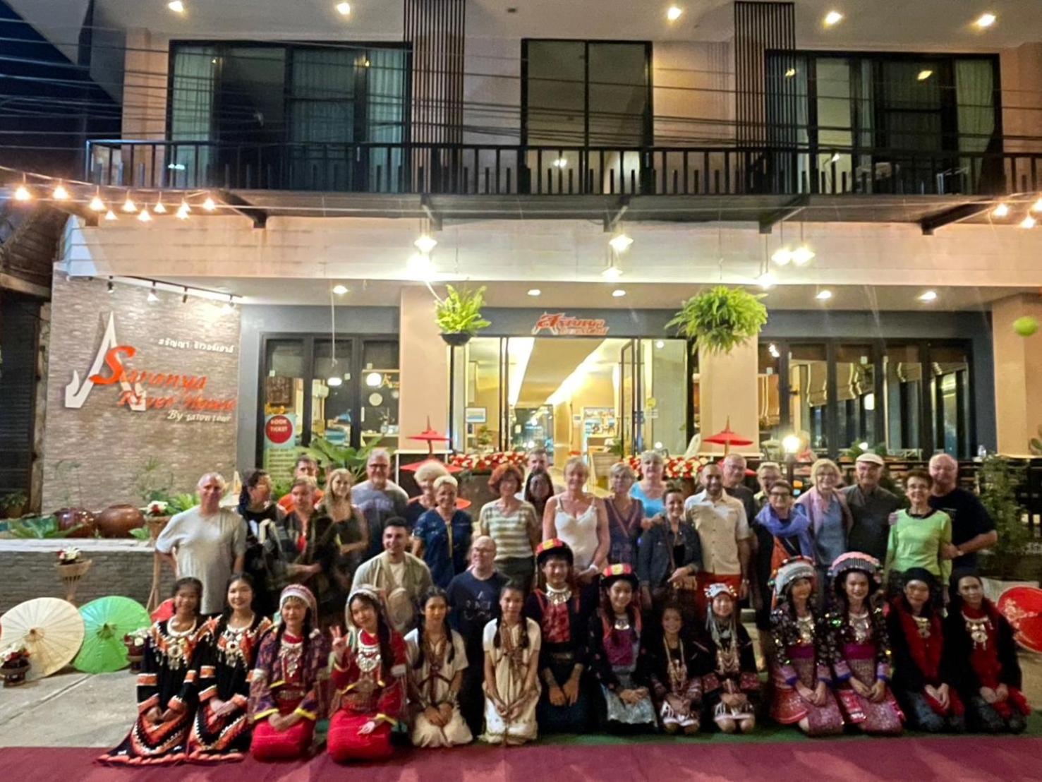 Saranya River House สรัญญาริเวอร์เฮาส์ Meaj Kültér fotó